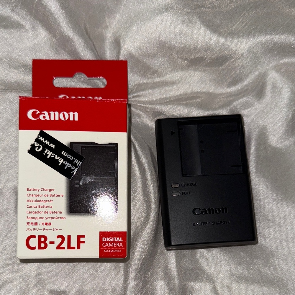 Canon Black Battery Charger